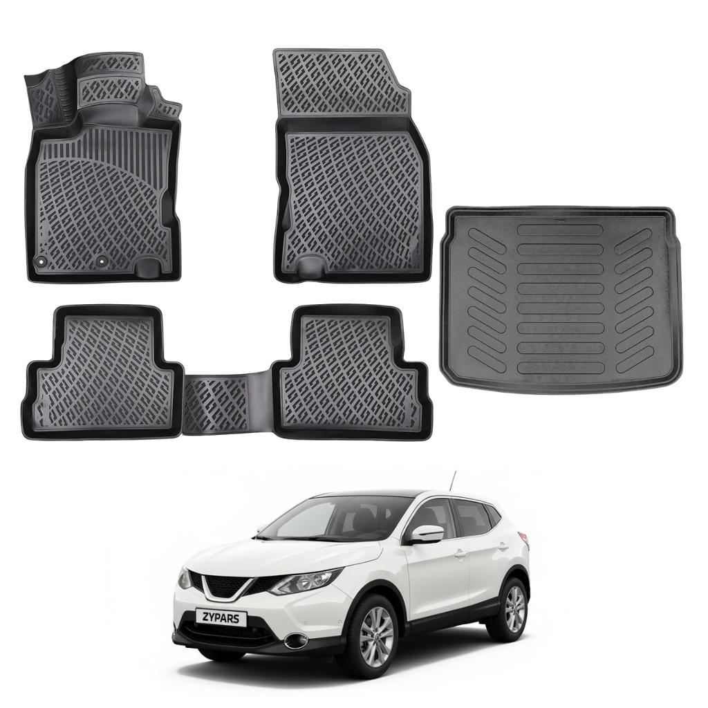 Nissan Qashqai Floor Mats and Cargo Liner 2013-2021 | Ehiltek Shop