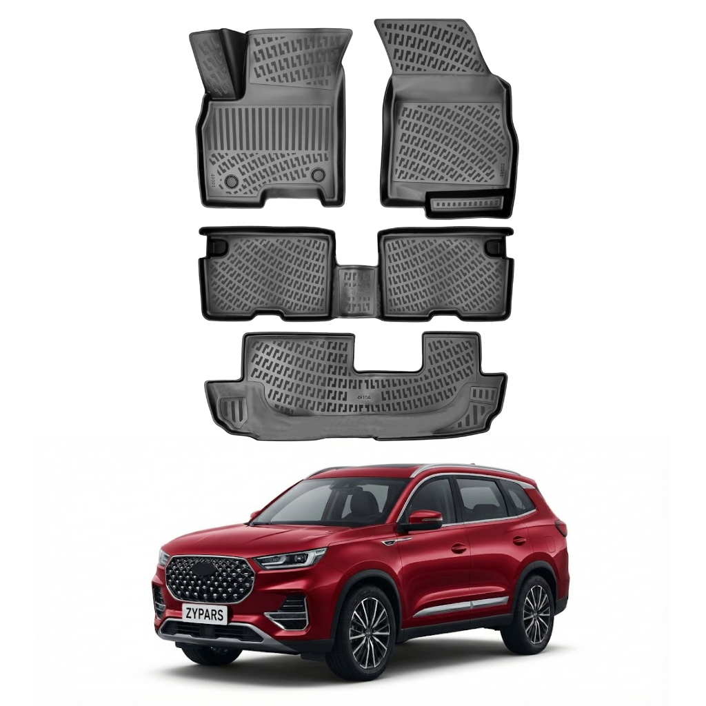 Chery Tiggo 8 Pro 7 Seat Excellent Floor Mats 2020-2025