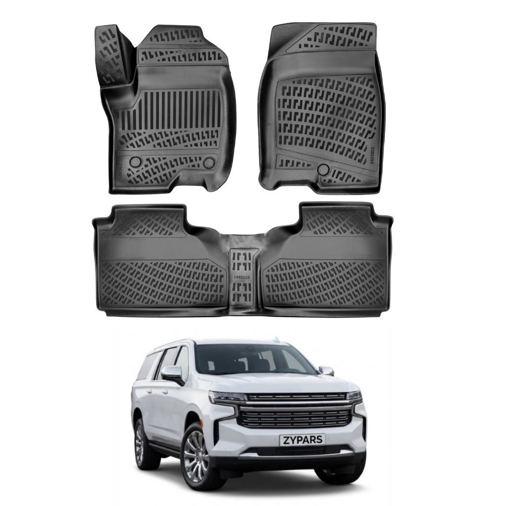 Chevrolet Suburban Floor Mats 2021-2026 | Ehiltek Shop