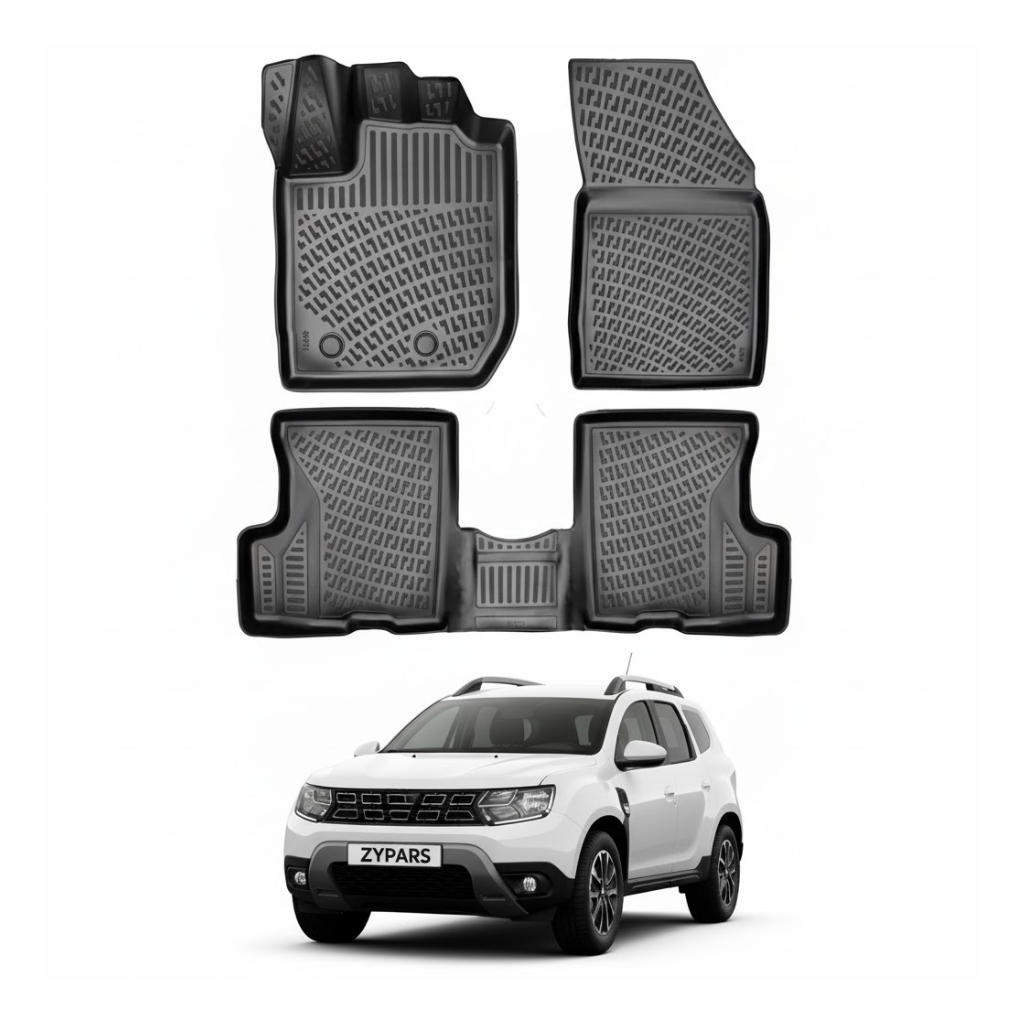 Dacia Duster 4x2 Floor Mats 2018-2022 | Ehiltek Shop
