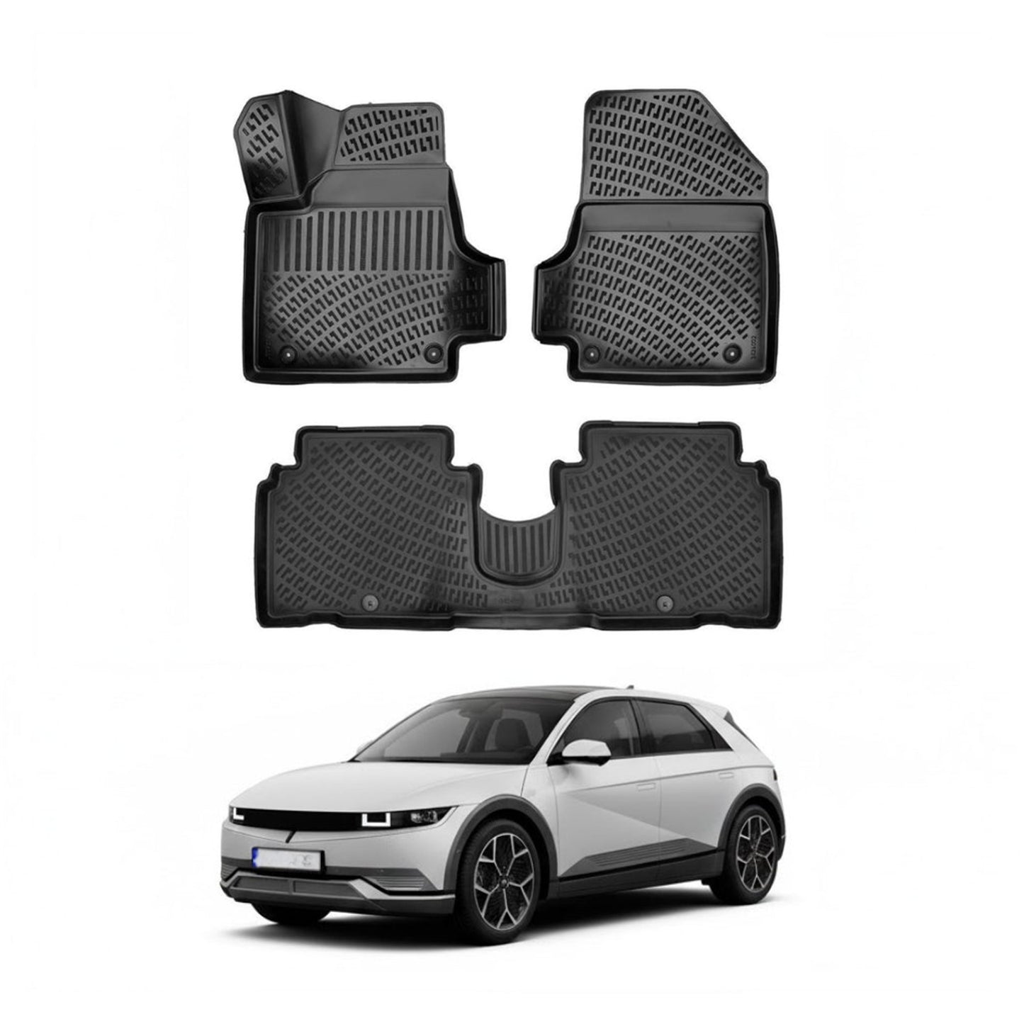 Hyundai Ioniq 5 Floor Mats 2021-2026 - Auto Accessory SKU: 0510