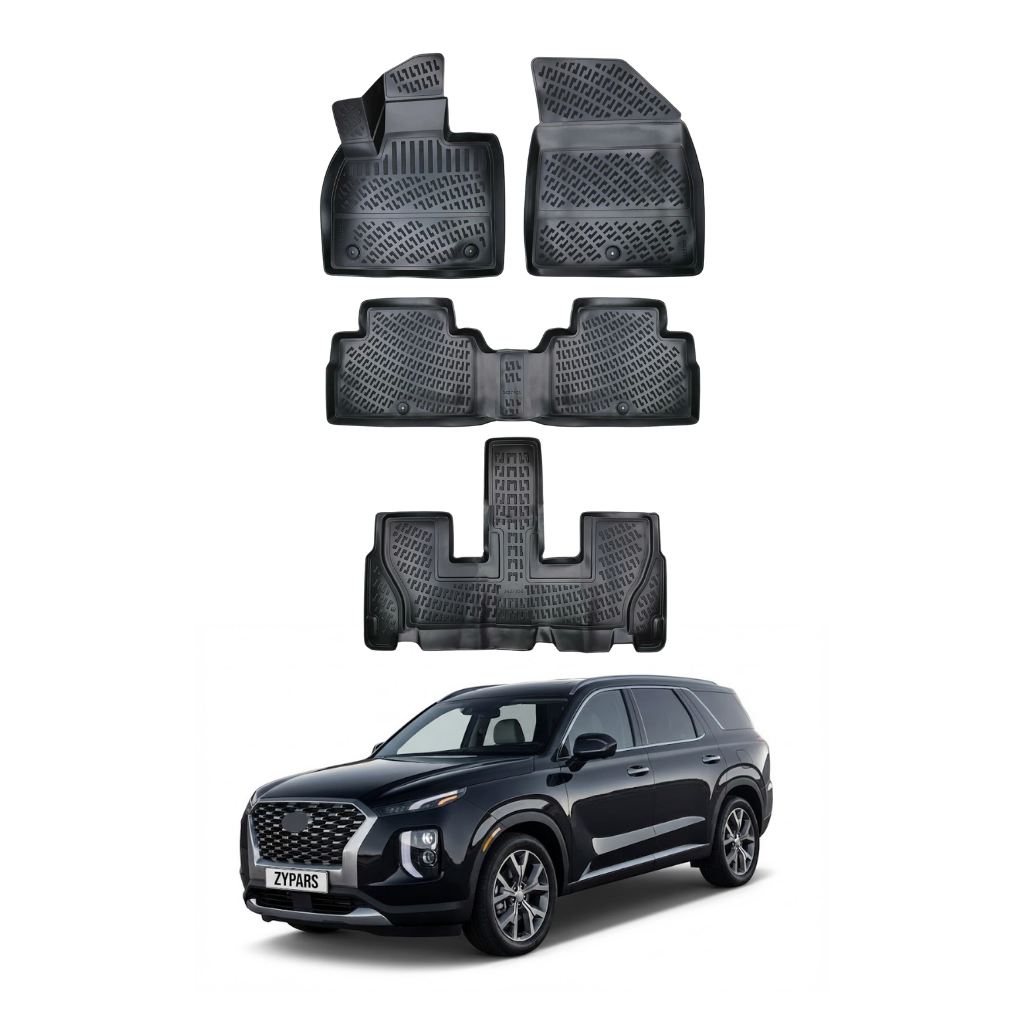Hyundai Palisade Floor Mats 2020-2026 | Ehiltek Shop