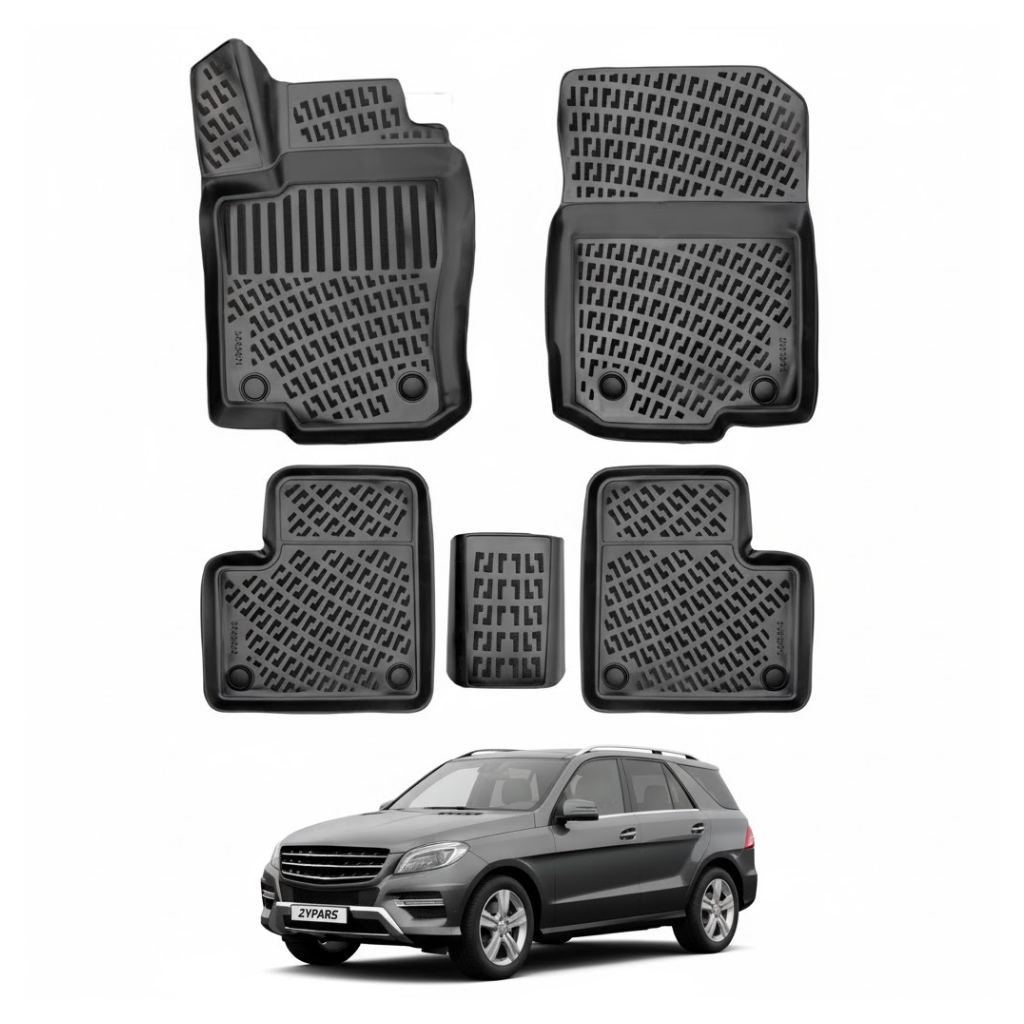Mercedes ML Class W166 Floor Mats 2011-2015