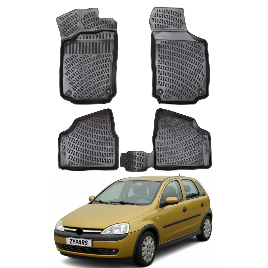 Opel Corsa C Floor Mats 2000-2006