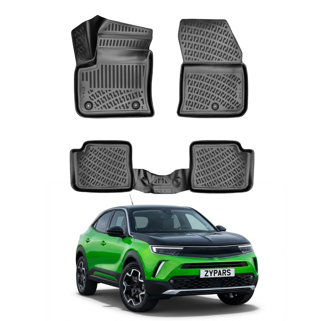 Opel Mokka Floor Mats 2021-2026 - Auto Accessory SKU: 0815