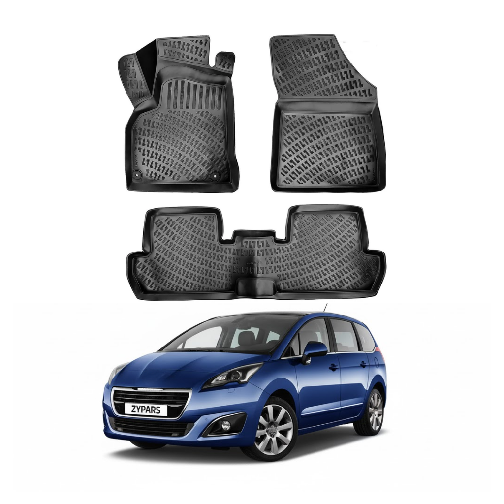 Peugeot 5008 Floor Mats 2009-2016