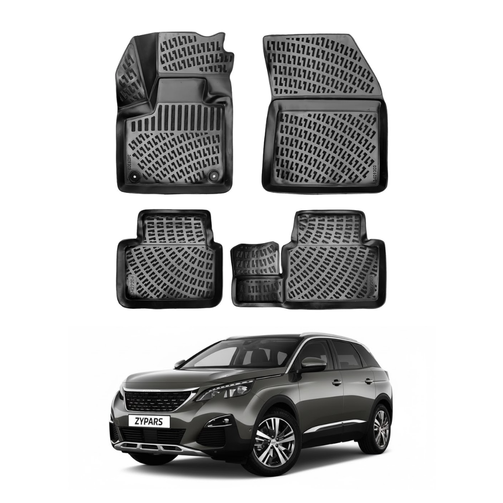 Peugeot 5008 Floor Mats 2017-2024