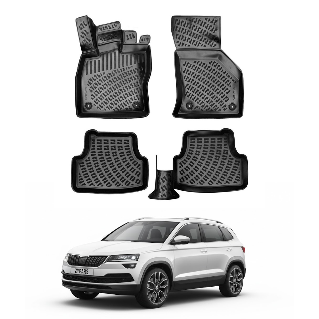 Skoda Karoq Floor Mats 2017-2026 | Ehiltek Shop