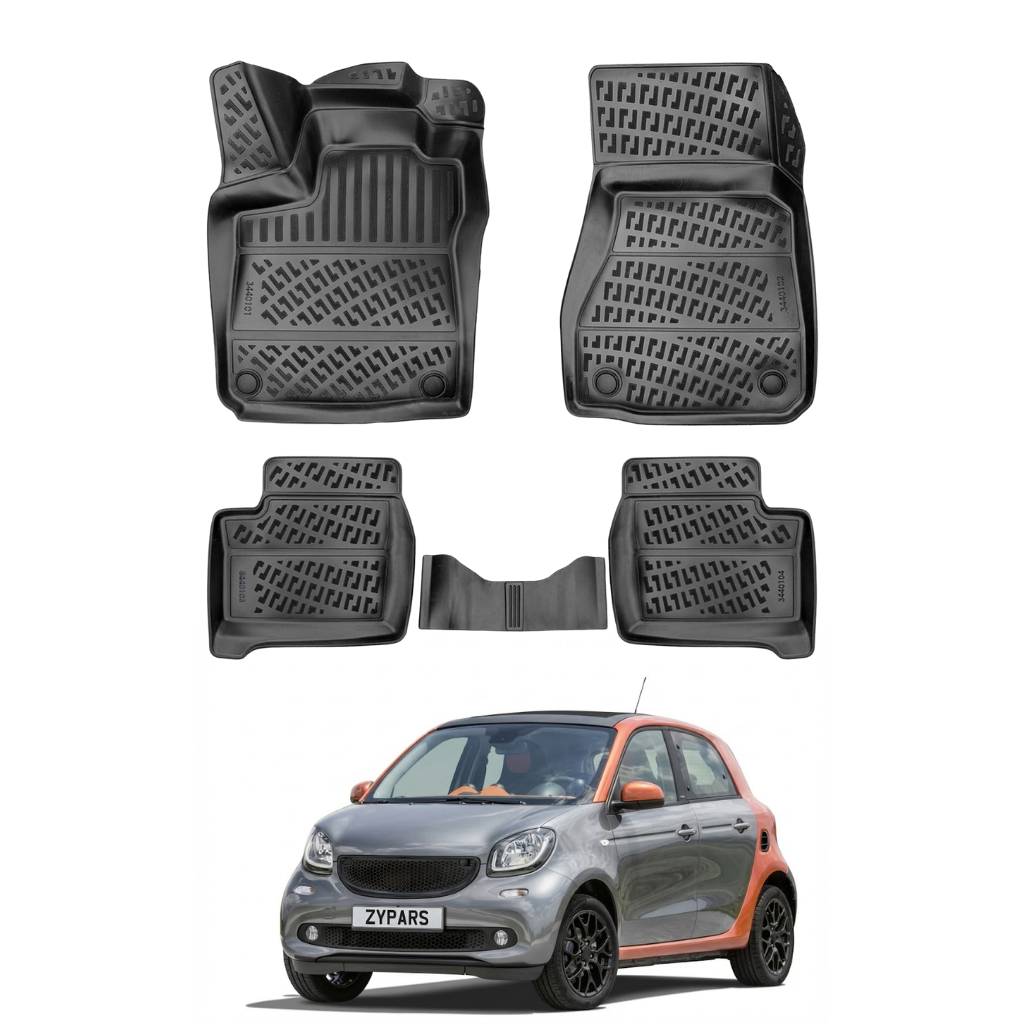 Smart Forfour Floor Mats 2014-2026