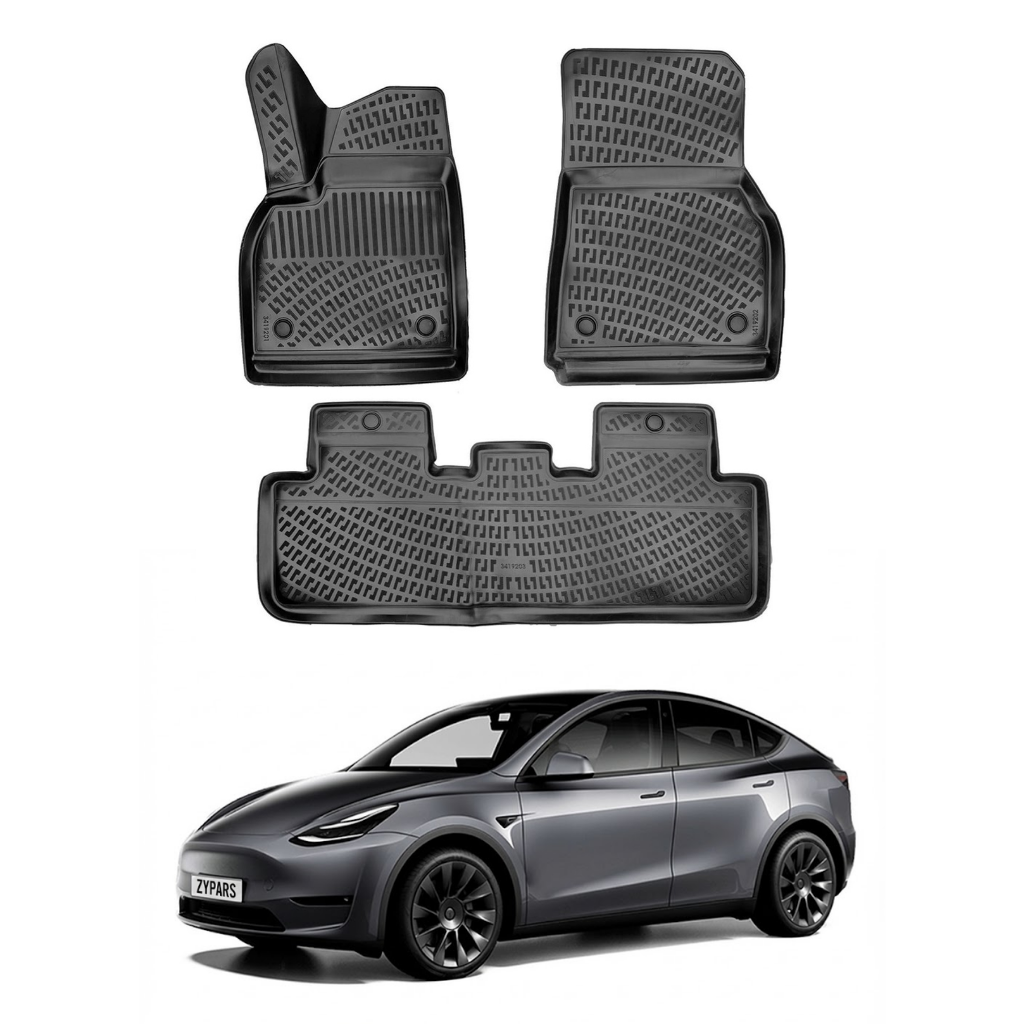 Tesla Model Y Floor Mats 2019-2026