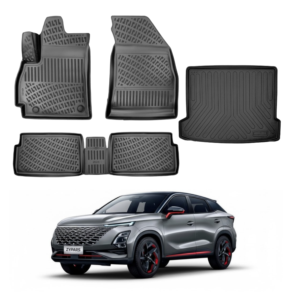 Chery Omoda 5 Floor Mats and Cargo Liner 2022-2026