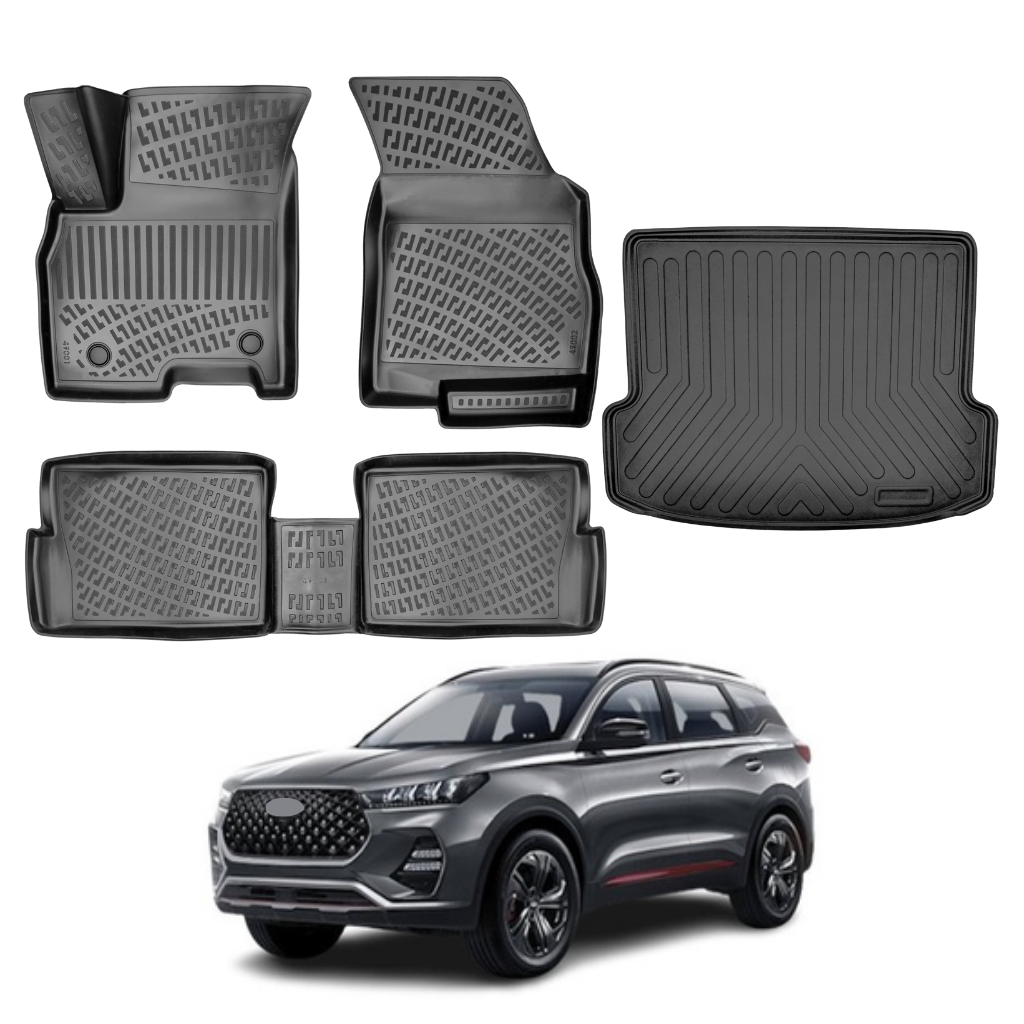 Chery Tiggo 7 Pro and Floor Mats and Cargo Liner 2020-2025