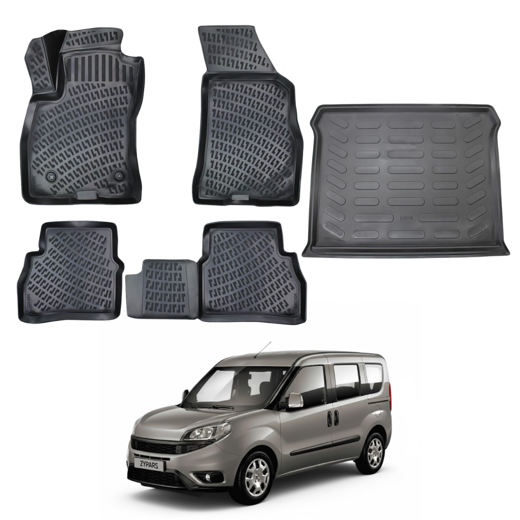 Fiat Doblo Floor Mats and Cargo Liner 2010-2015 | Ehiltek Shop