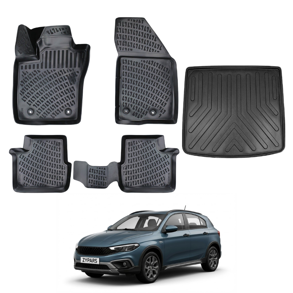 Fiat Egea Cross Floor Mats and Cargo Liner 2020-2026 | Ehiltek Shop