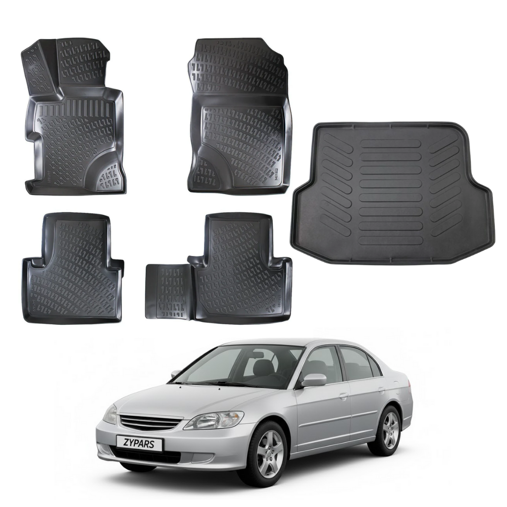 Honda Civic Floor Mats and Cargo Liner 2001-2005