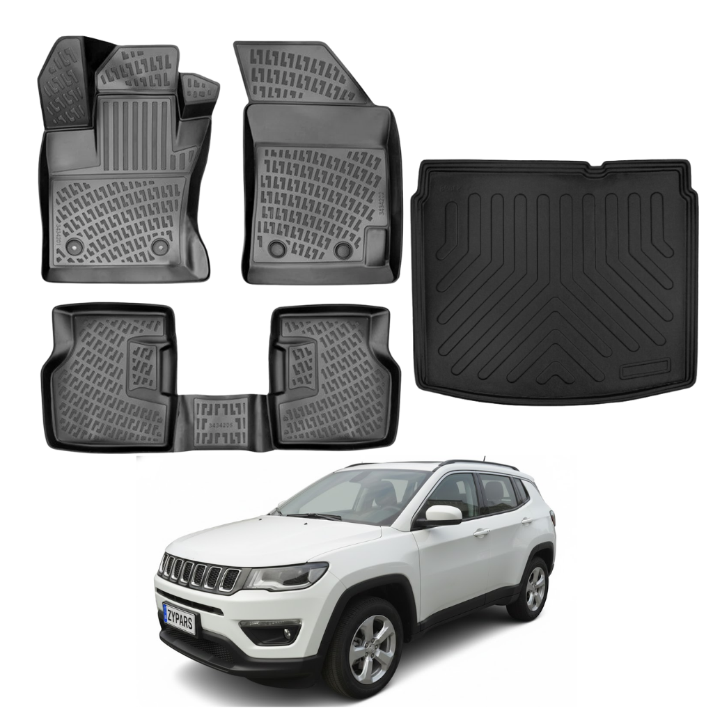 Jeep Compass Floor Mats and Cargo Liner 2017-2026 | Ehiltek Shop