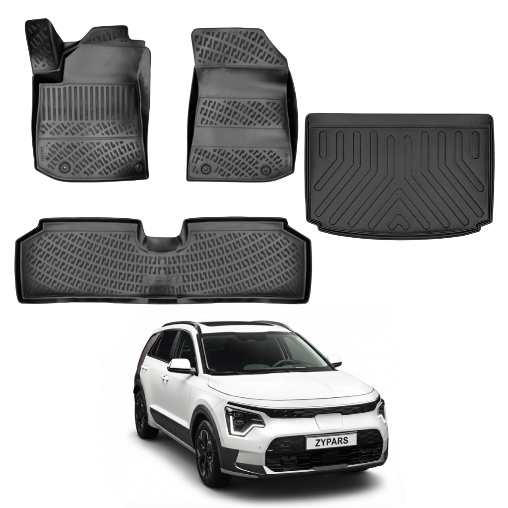 Kia Niro Floor Mats and Cargo Liner 2022-2026 - Auto Accessory SKU: 4650