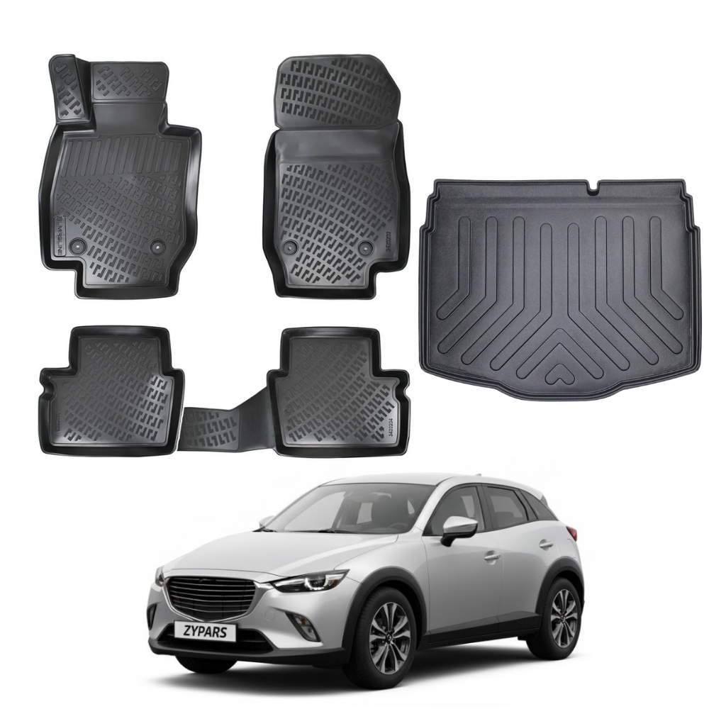 Mazda CX-3 Floor Mats and Cargo Liner 2015-2026