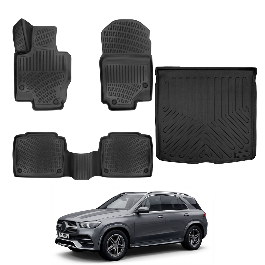 Mercedes GLE V167 Floor Mats and Cargo Liner 2019-2026