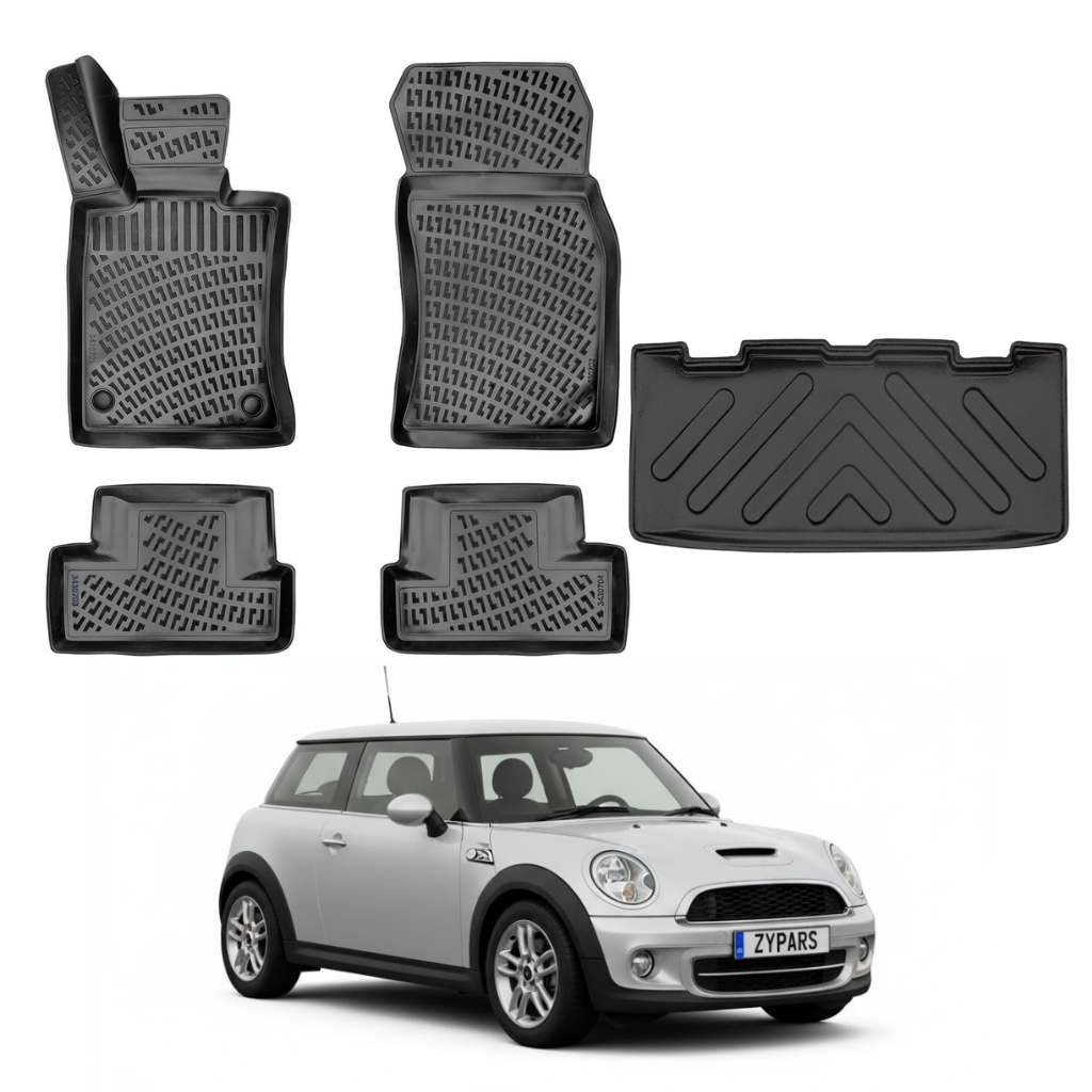 Mini Cooper R56 Floor Mats and Cargo Liner 2006-2013