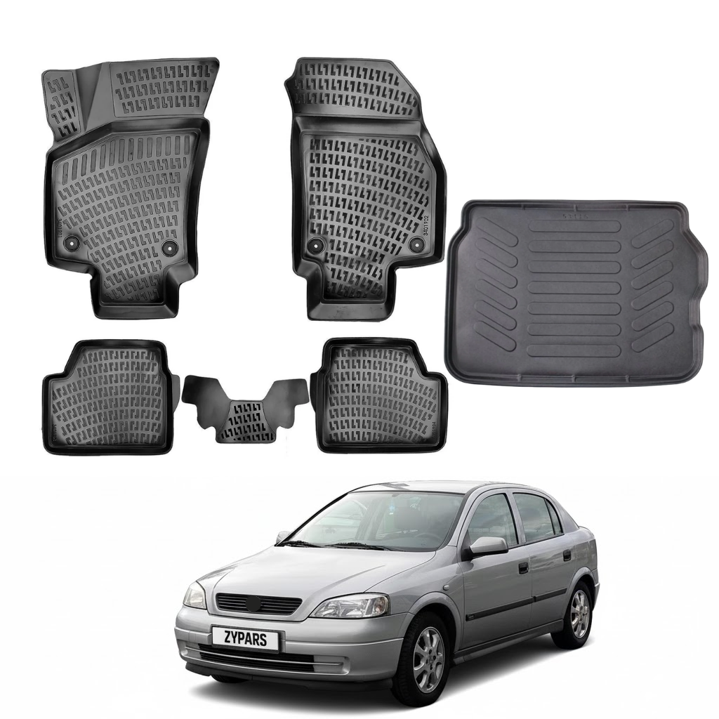 Opel Astra G Floor Mats and Cargo Liner 1998-2004