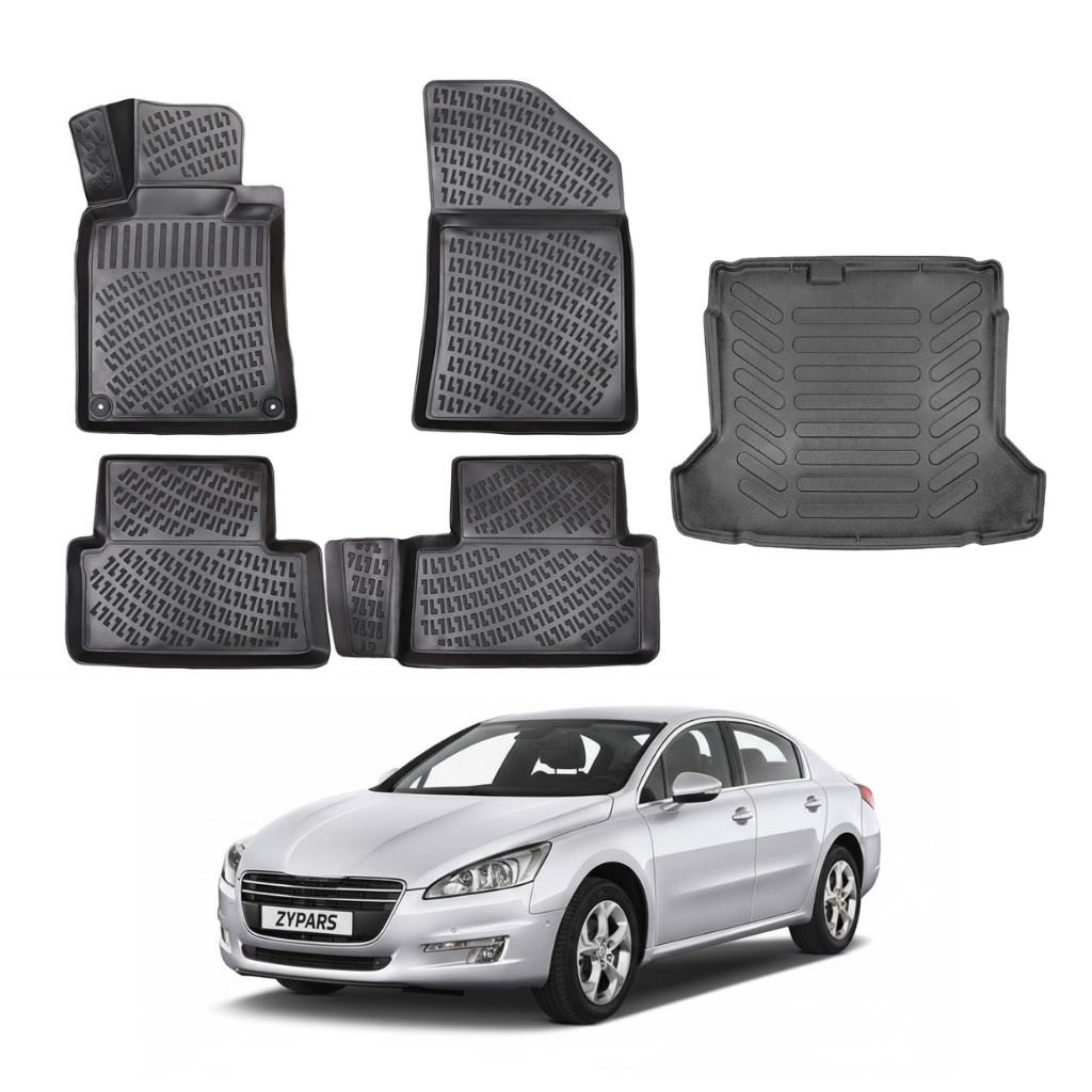 Peugeot 508 Floor Mats and Cargo Liner 2010-2018 | Ehiltek Shop