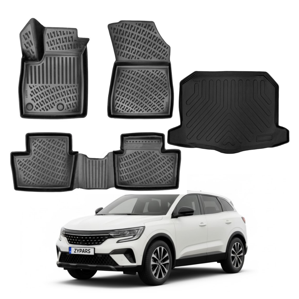Renault Austral Mild Floor Mats and Cargo Liner 2022-2026 | Ehiltek Shop