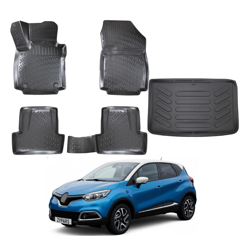 Renault Captur Floor Mats and Cargo Liner 2013-2019