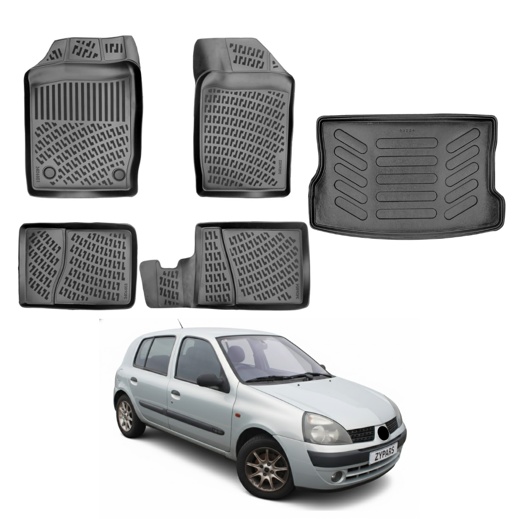 Renault Clio Floor Mats and Cargo Liner 1998-2005
