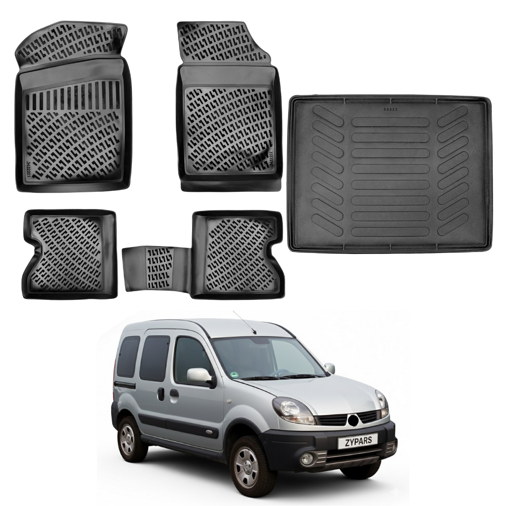 Renault Kangoo Floor Mats and Cargo Liner 1997-2007