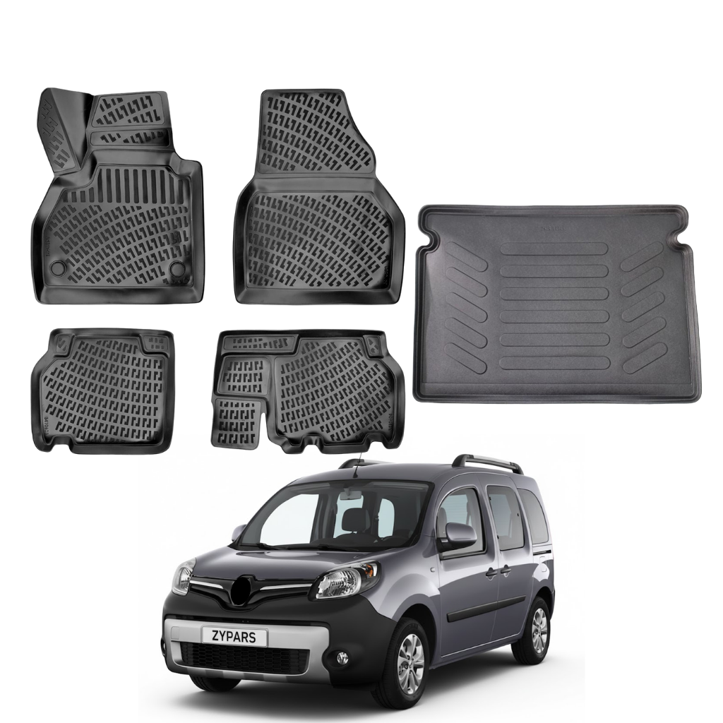 Renault Kangoo Floor Mats and Cargo Liner 2015-2021