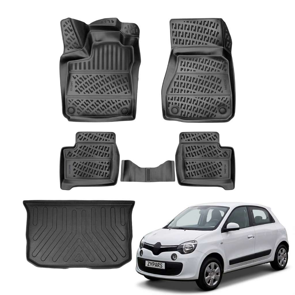 Renault Twingo Floor Mats and Cargo Liner 2014-2026