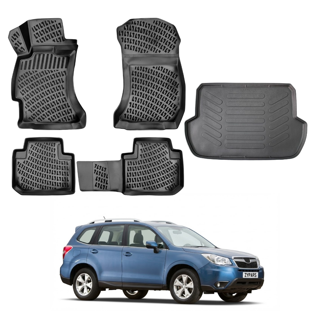 Subaru Forester Floor Mats and Cargo Liner 2013-2018