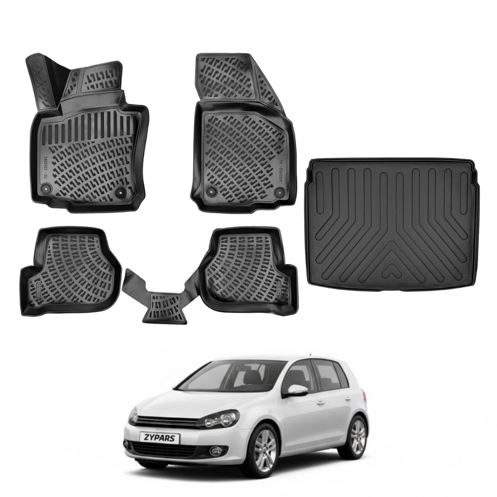 Volkswagen Golf Floor Mats and Cargo Liner 2008-2012