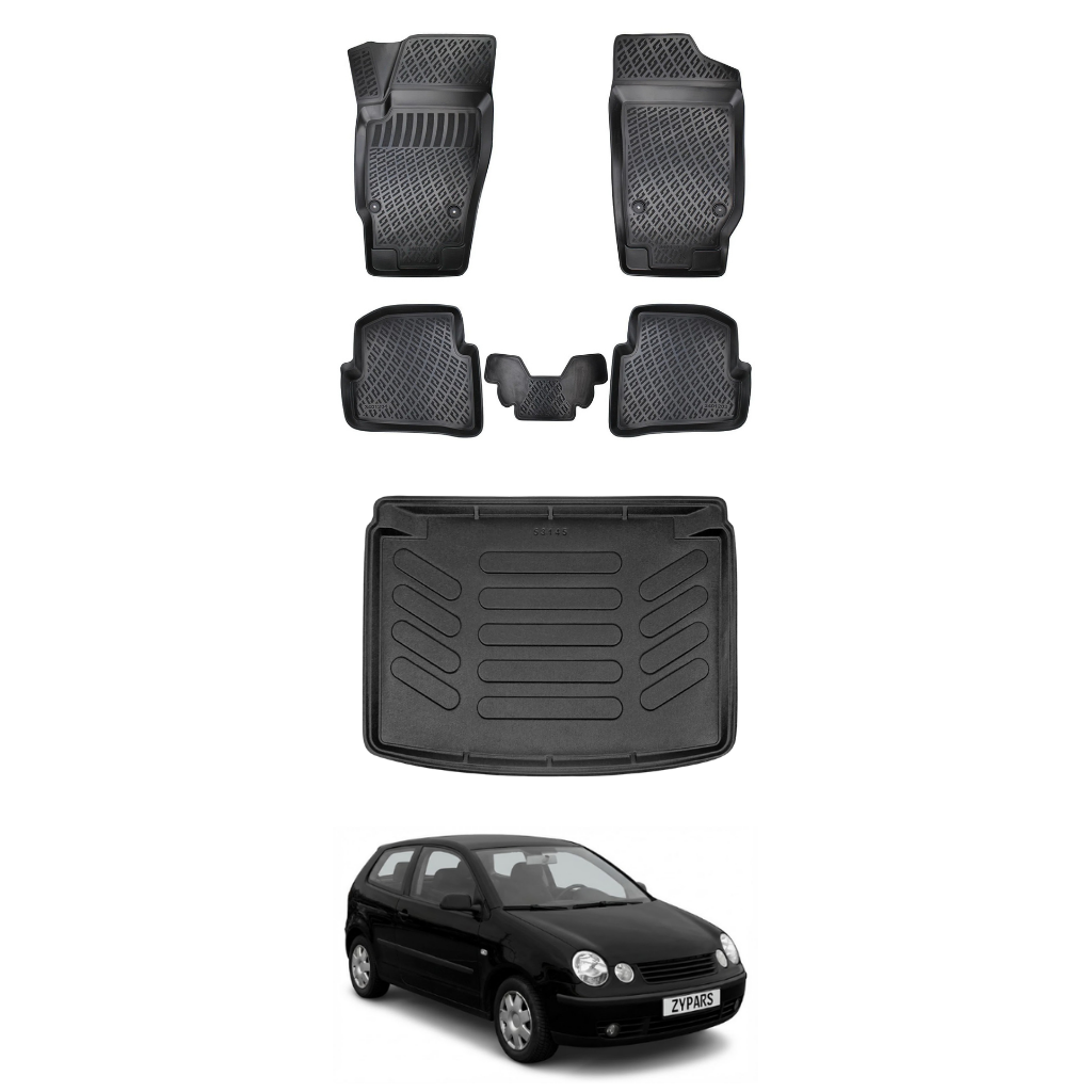 Volkswagen Polo Floor Mats and Cargo Liner 2002-2009