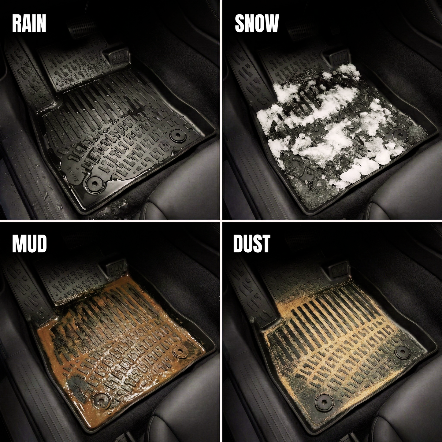 BMW 5 Series E60 Floor Mats 2003-2010 - Auto Accessory