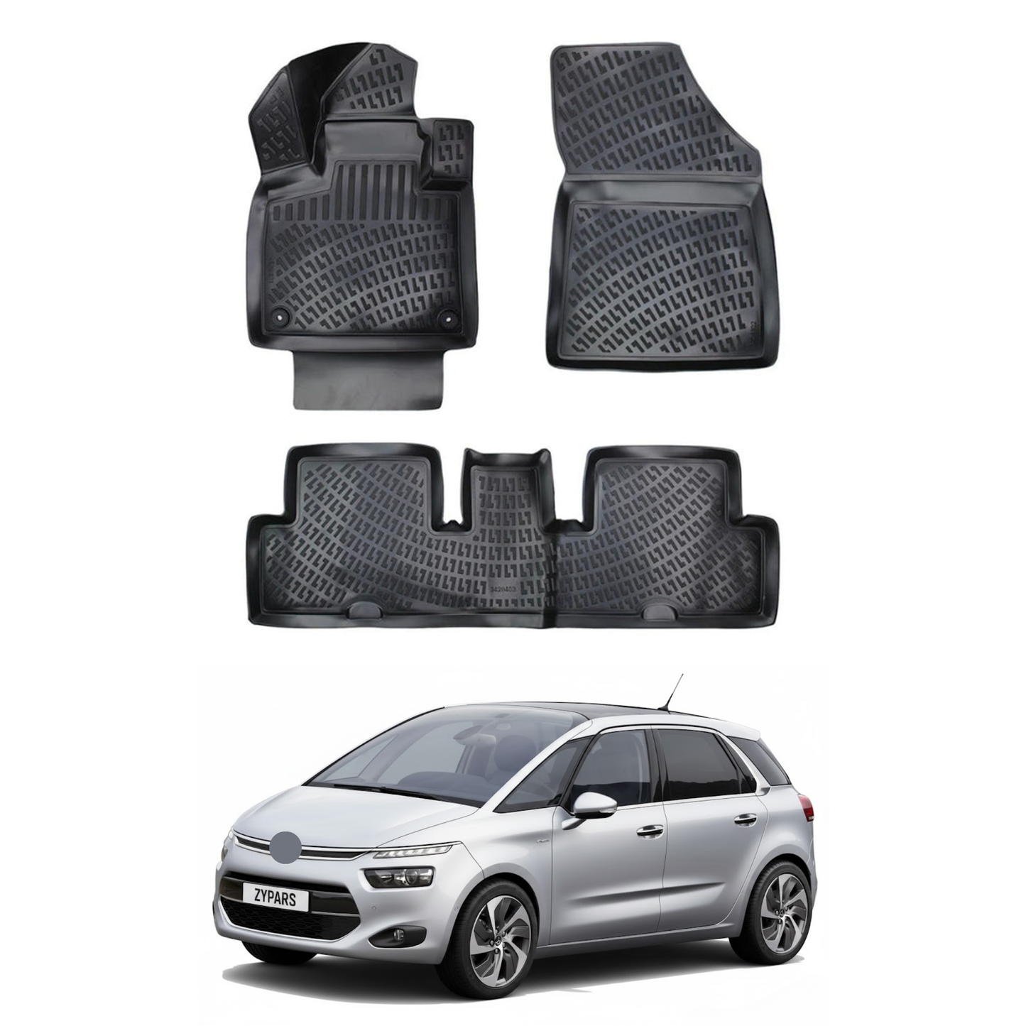 Citroen C4 Picasso Floor Mats 2013-2026 | Ehiltek Shop