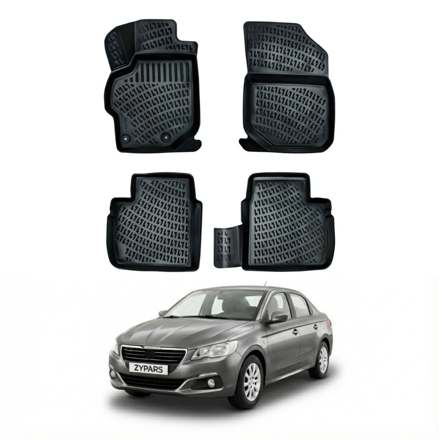 Peugeot 301 Floor Mats 2012-2026 | Ehiltek Shop