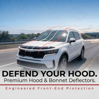Ram ProMaster Hood Deflector 2023-2025, Hood Bugflector, Bug & Debris Shield, Black