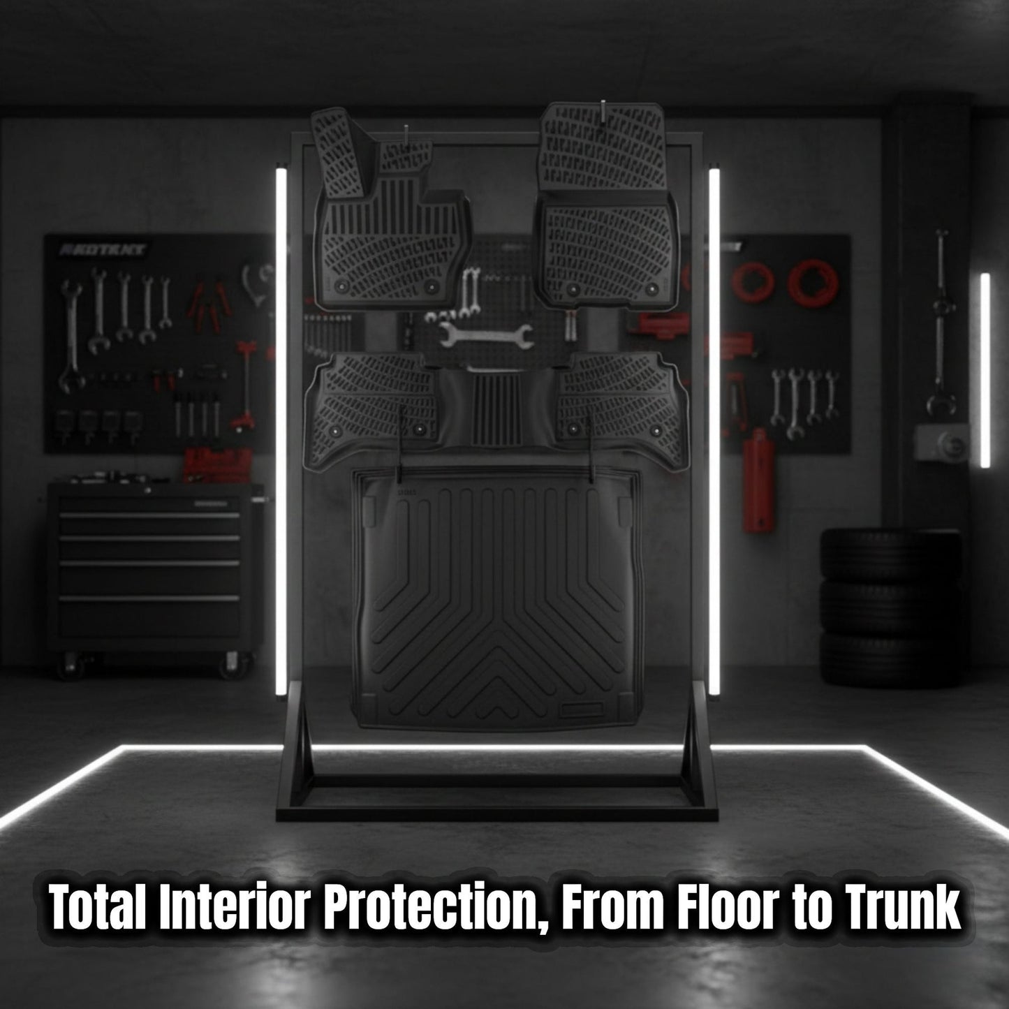 Alfa Romeo Junior Ibrida Floor Mats and Cargo Liner 2024-2026, All Weather TPE Front, Rear & Cargo Set