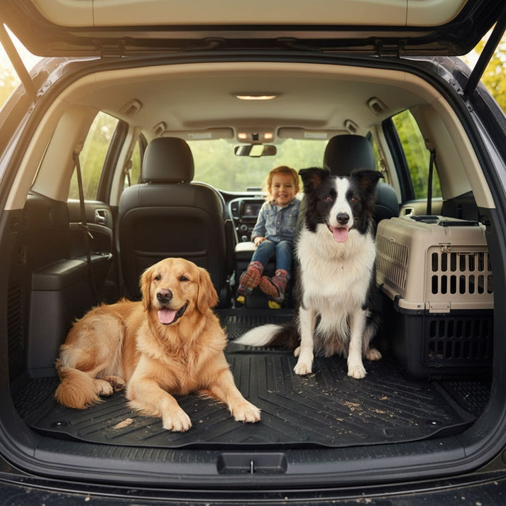 Mercedes A Class V177 Floor Mats and Cargo Liner 2018-2026, All Weather TPE Front, Rear & Cargo Set