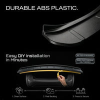 Opel Combo E Rear Bumper Guard 2019-2025, Piano Black ABS Tailgate Sill Protector, Scratch Resistant Cover