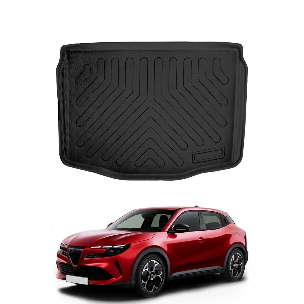 Alfa Romeo Junior Elettrica Cargo Liner 2024-2026, TPE All Weather Trunk Protection, Black