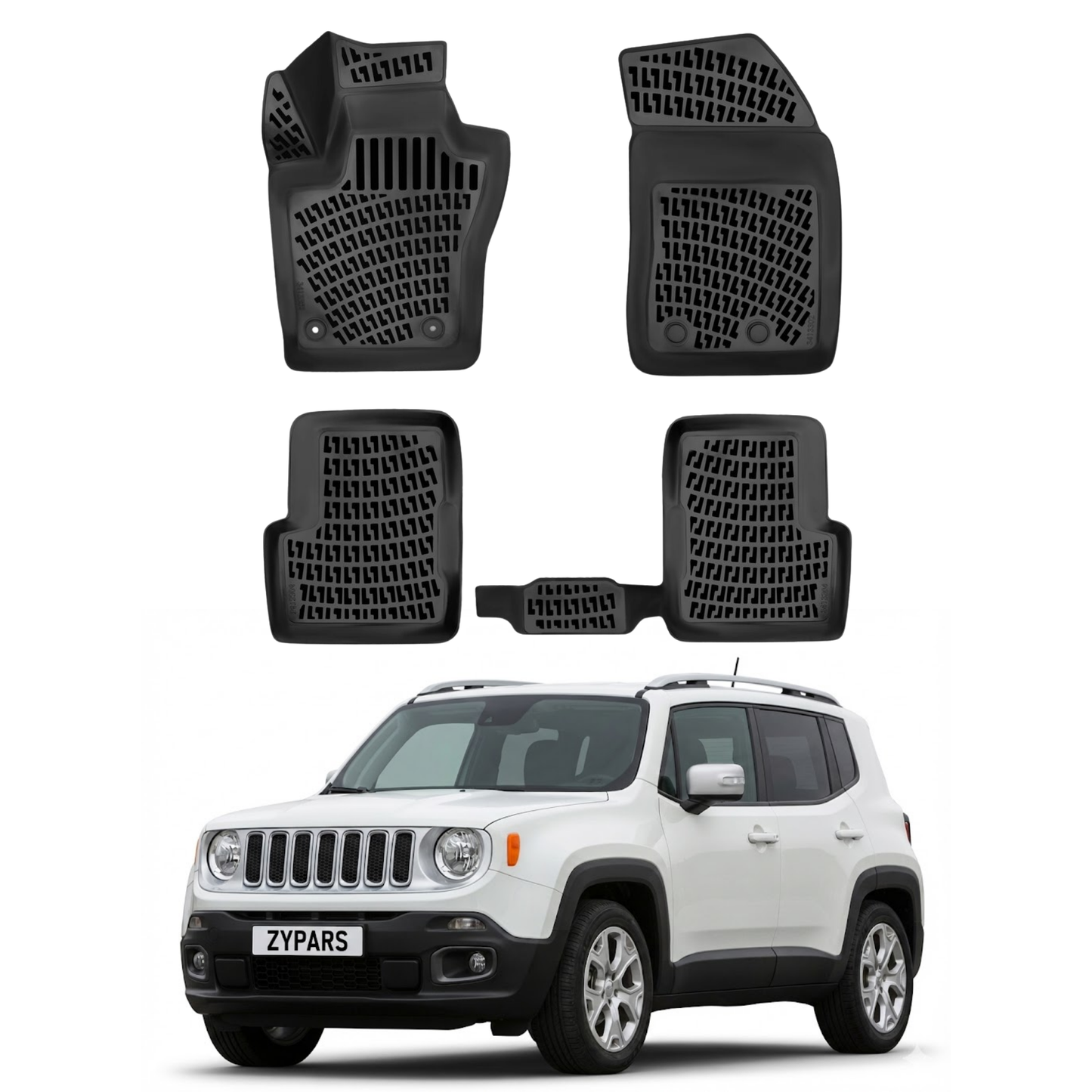 Jeep Renegade Floor Mats 2015-2019