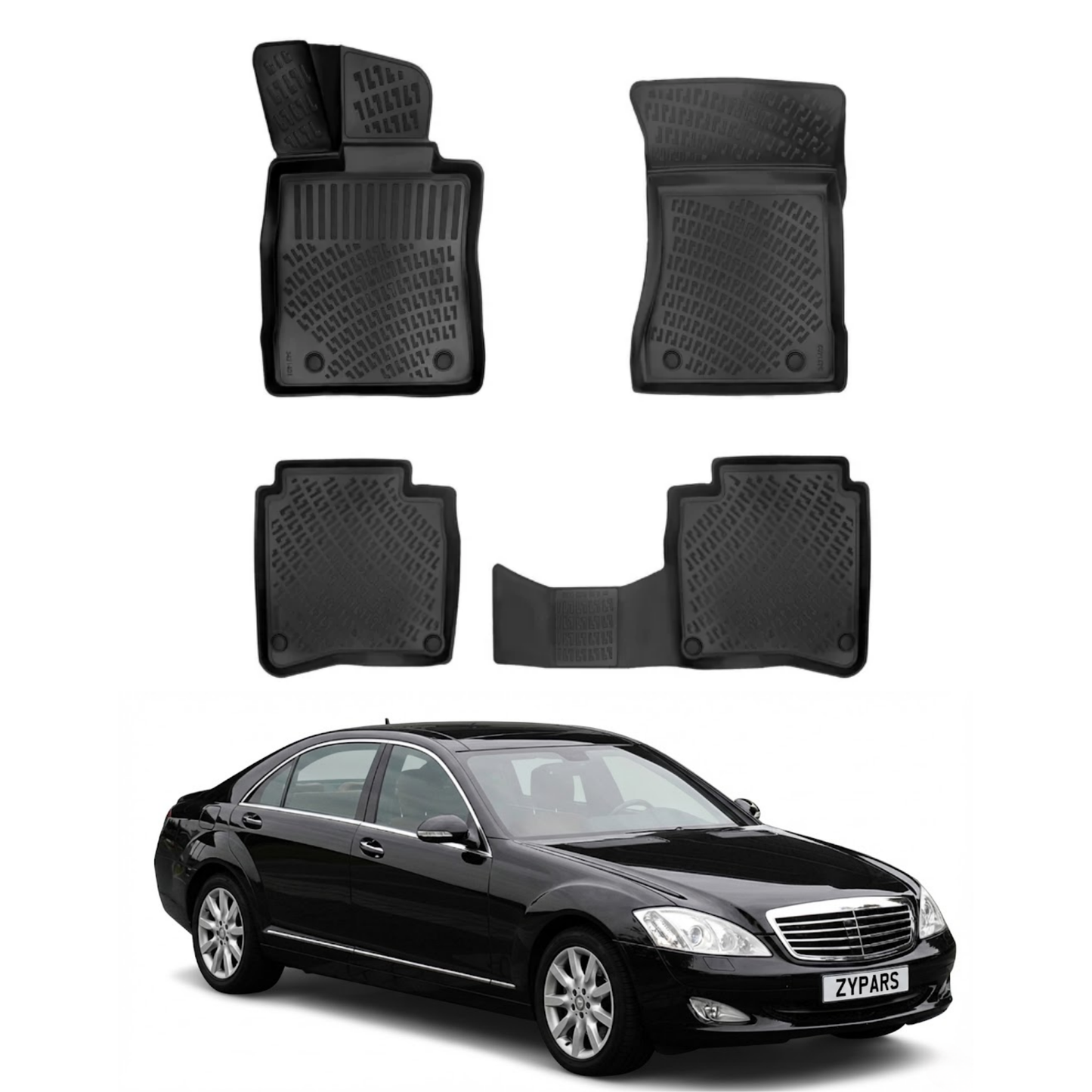 Mercedes S Class W221 Floor Mats 2006-2013 | Ehiltek Shop