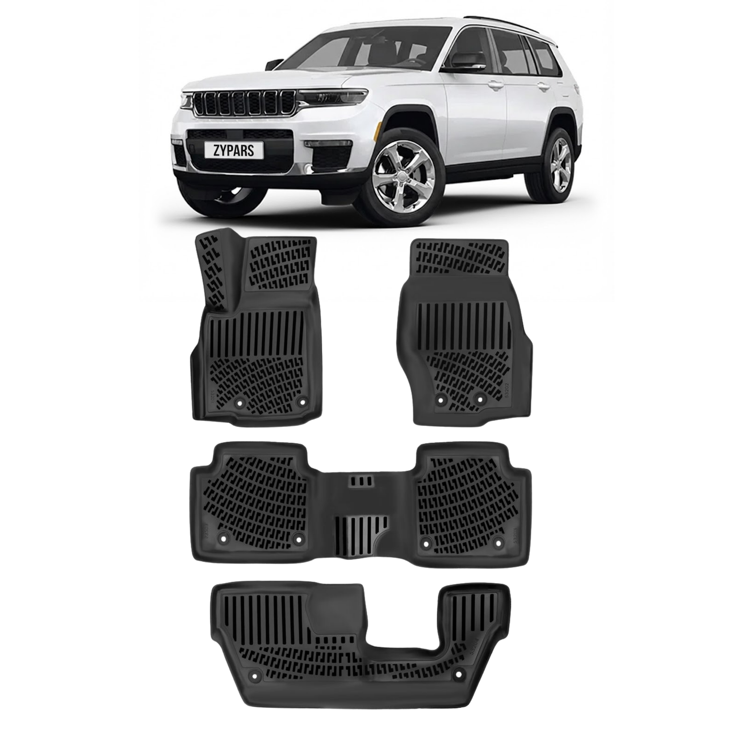 Jeep Grand Cherokee Floor Mats 2021-2026 | Ehiltek Shop