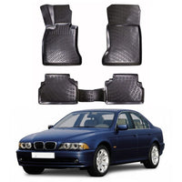 BMW 5 Series F10 Floor Mats 2010-2013, TPE All Weather, Non Slip Car Interior Floor Liner