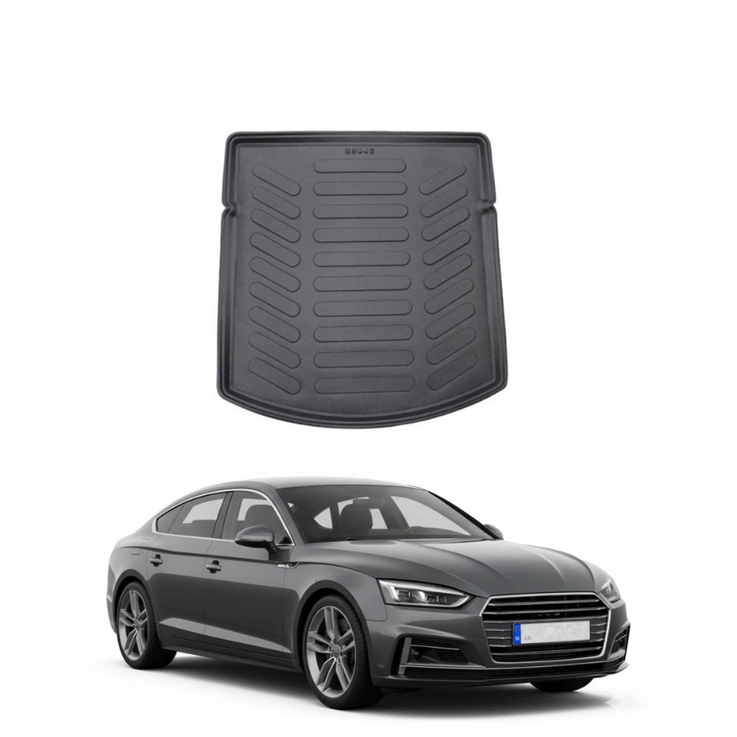 Audi A5 Cargo Liner 2016-2026, TPE All Weather Trunk Protection, Black