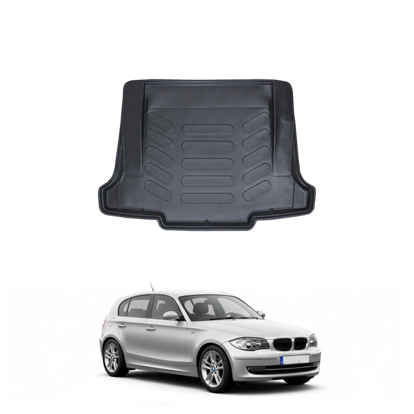 BMW 1 Series E87 Cargo Liner 2004-2010, TPE All Weather Trunk Protection, Black