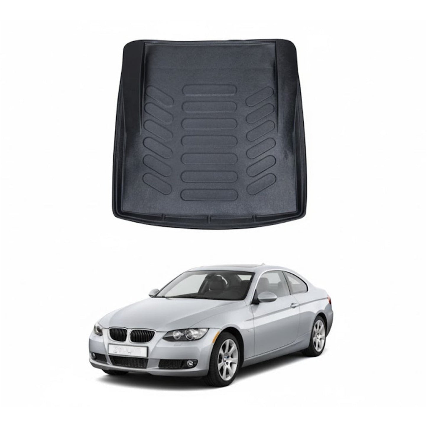 BMW 3 Series E90 Cargo Liner 2007-2013, TPE All Weather Trunk Protection, Black